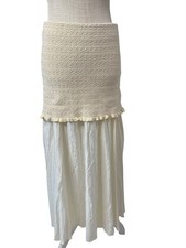 Gonna Zara combinata in maglia