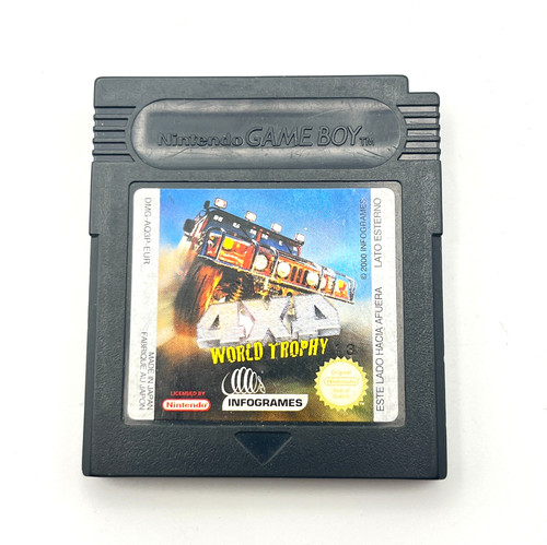 Gameboy color 4x4 world trophy - color,