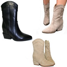 SCARPE donna Stivaletti Texani