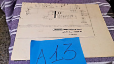 SCHEMA GRUNDIG WERKE FURTH (BAY) am/fm super 2220 nl radio valvole vintage