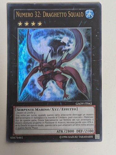 Numero 32 draghetto - yu-gi-oh!,