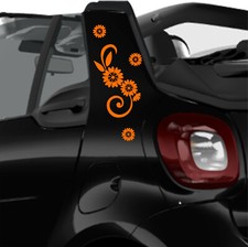 Kit 8 adesivi fiori petali