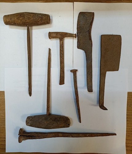 Set utensili antichi - antichi, da