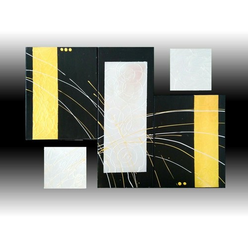 Quadro dipinto mano astratto - quadro,