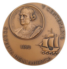 MEDAGLIONE C.COLOMBO