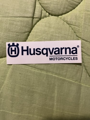 Adesivo husqvarna stickers 9x3 - adesivo,