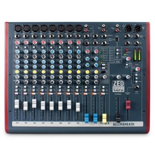 Allen heath zed60 14fx mixer - &,