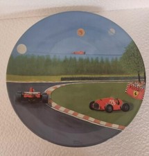 PIATTO CERAMICA DEDICATO ALLA FERRARI Di Vladimiro Tomasi 2002