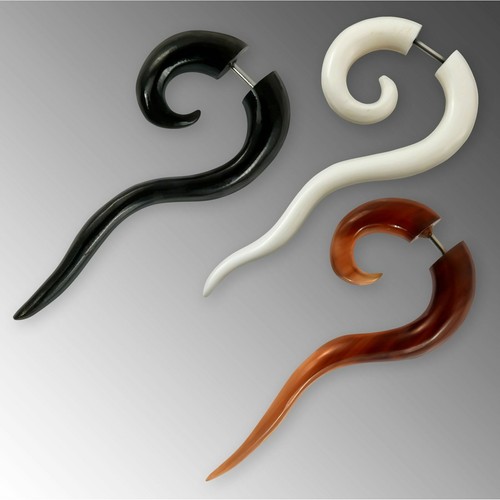 Piercing finto spirale - , corno