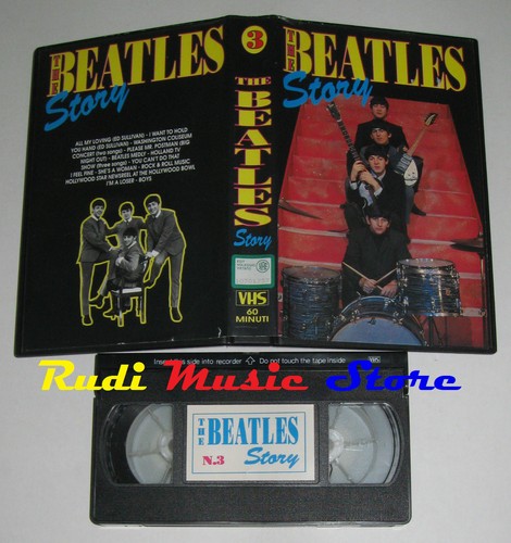 Vhs the beatles - vhs, john