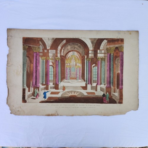 Ancienne vue optique choeur - vue,