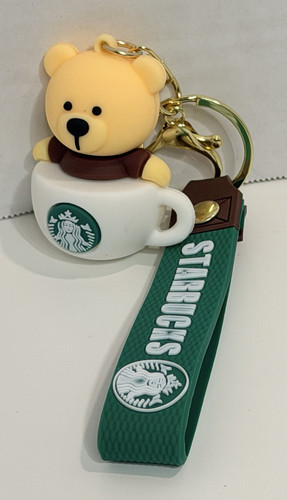 Portachiavi starbucks orso - starbucks,