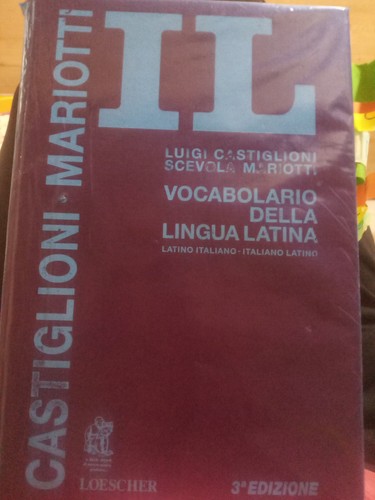 Vocabolario lingua latina - lingua,