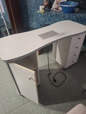 tavolo manicure con aspiratore