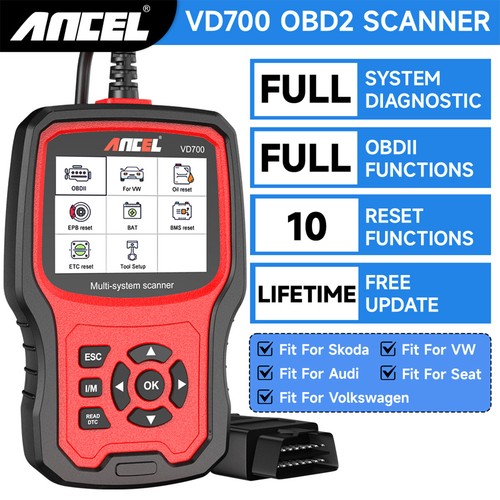 Ancel vd700 obdii - obdii, scanner