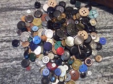 Lotto Bottoni Vintage  Usati 500 Grammi