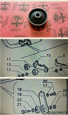 SUPPORTO SCARICO MARMITTA ALFA ROMEO GIULIA SPIDER GTJUNIOR 75 ALFA 6  60515936