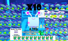 10x rainbow bleebo the - rainbow, alien