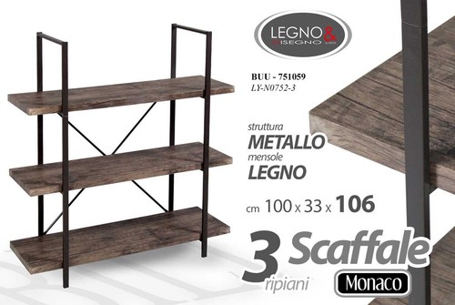 Mobile scaffale monaco - mobile,