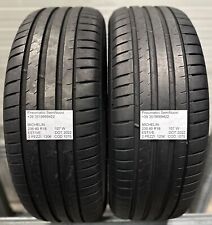 2 PNEUMATICI USATI MICHELIN PILOT SPORT 4 SUV  ESTIVE 235 60 R18 107W DOT 2022