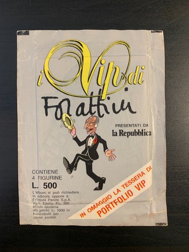 Bustina figurine vip - i, di