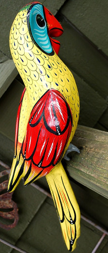 Vintage pappagallo rosso - vintage,