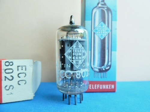 Tubo ecc802s telefunken - tubo,
