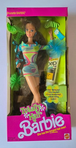 Barbie totally hair brunette - barbie,