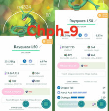 Pokemon Rayquaza LV50 3mosse