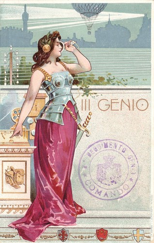 Italia cartolina reggimentale - cartolina,