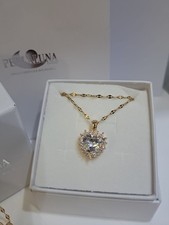 Collana a cuore dorata