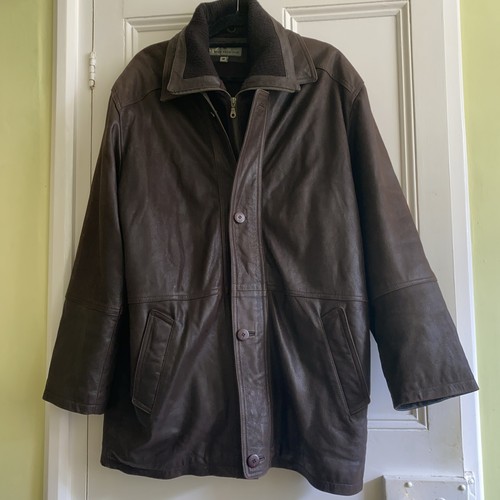 Giacca pelle marrone - , molto