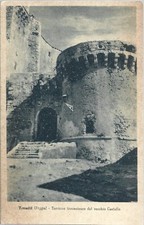 Isole Tremiti Torrione del Vecchio Castello - Cartolina viaggiata 1950