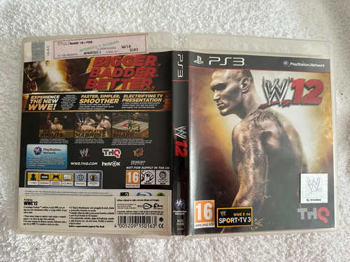 Wwe sony playstation - playstation, 3