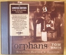 Tom Waits Orphans Brawlers, Bawlers Bastards 3 CD Digibook Limited Edition 