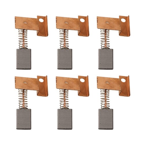 6pcs spazzole carbonio per - in,