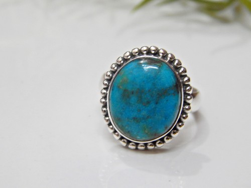 Anello turchese naturale - , in