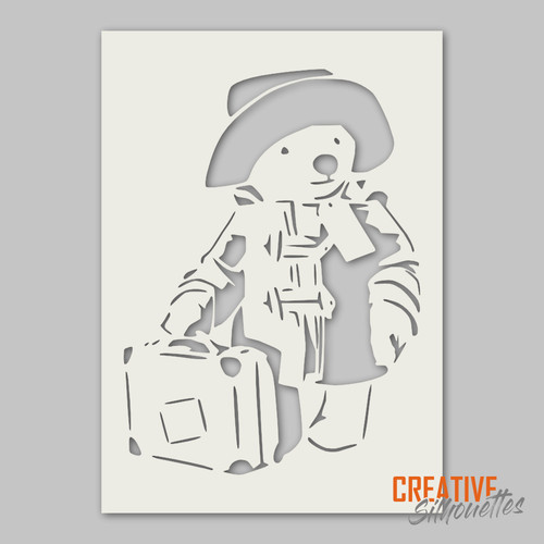 Stencil orso paddington - paddington, ---