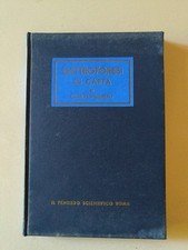 Elettroforesi su Carta" di Charles Wunderly - Il Pensiero Scientifico, Roma 1956
