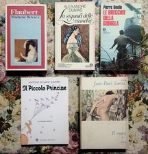 Libri IN OFFERTA LETTERATURA FRANCESE Dumas Sartre Il Muro Il Piccolo Principe