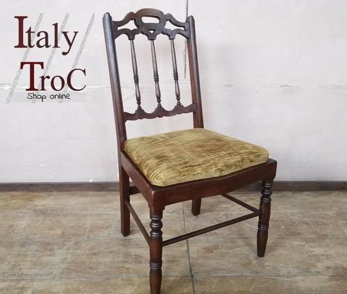 Sedia singola noce integra - singola,