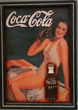 QUADRETTO PUBBLICITARIO COCA