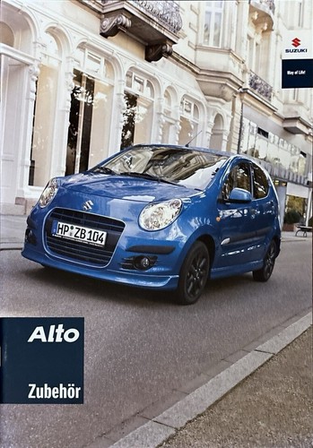 Suzuki alto accessori brochure - suzuki,