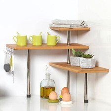 Scaffale angolare da cucina