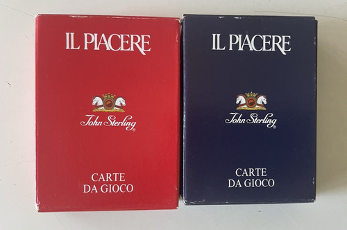 Carte gioco vintage - da, modiano