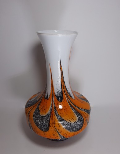 Vaso vetro opalino murano - vaso,