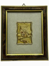 Italian Coast Venice PAIR 3D Silver 925 Mini Framed Art  Creazioni Artische