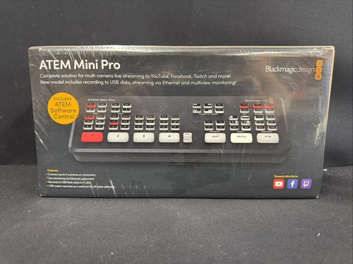 Blackmagic design atem mini - design,