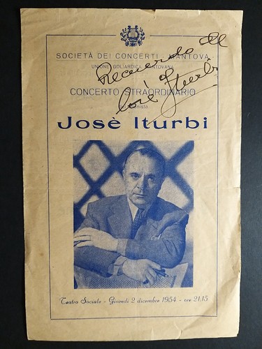 Pianista josè iturbi - josè,
