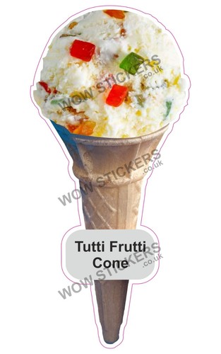 Adesivo furgone gelato tutti - gelato,